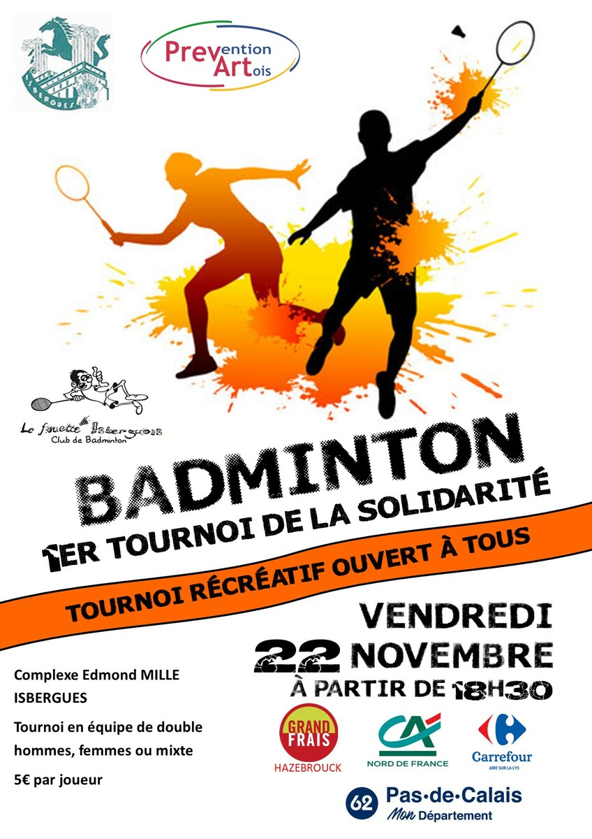 Le club de badminton  Isbergues