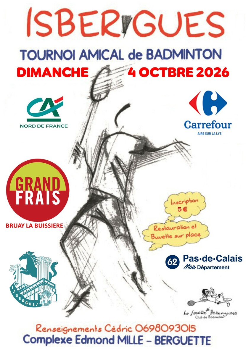 Tournois  adultes a  ISBERGUES