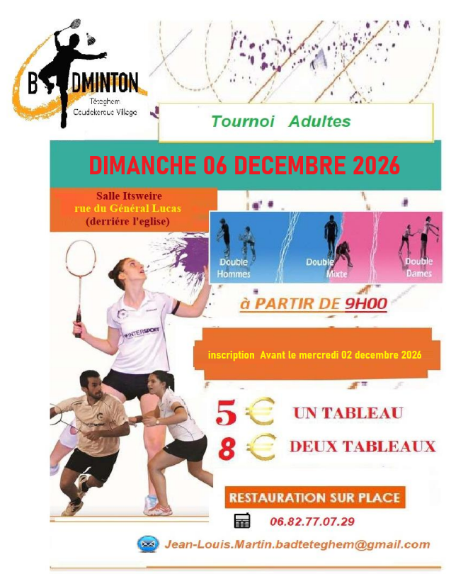 Tournois  adultes a teteghem