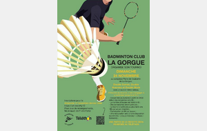 Le club de badminton de La Gorgue    Tournoi du Téléthon 