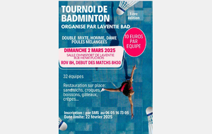 Le club de badminton de Laventie