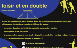 Le club de badminton de BRUAY LA BUISSIERE