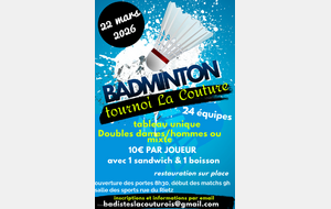Le club de badminton de la  couture