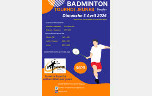 Le club de badminton de teteghem tournoi jeunes
