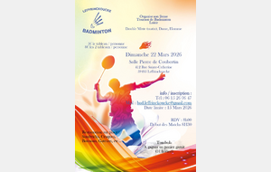 Le club de badminton de L'AJLVB Leffrinckoucke