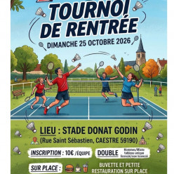 Tournois  adultes CAESTRE