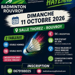 Tournois adultes a Rouvroy